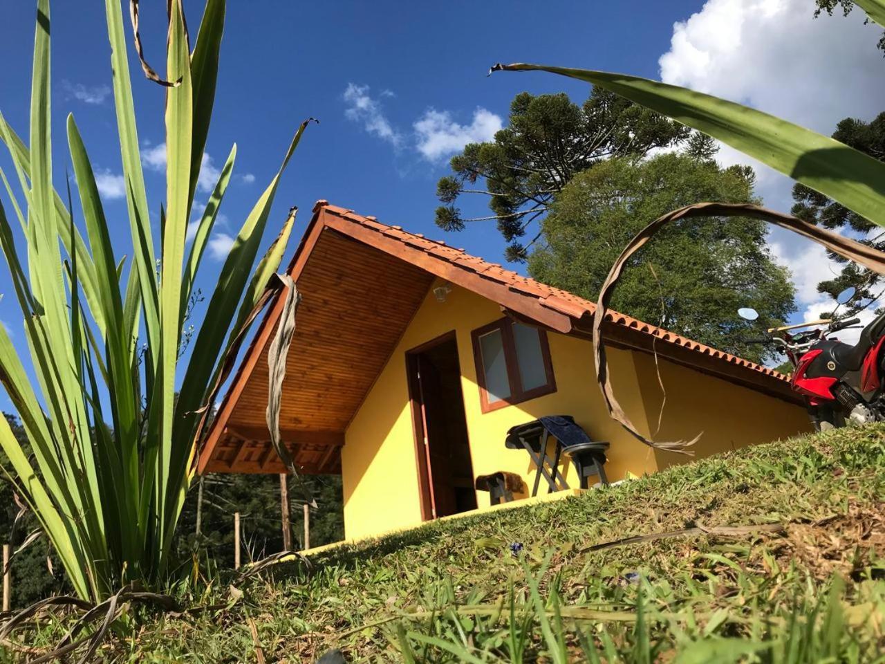 Chale Fazenda Refugio Do Vale Villa Monte Verde  Exteriör bild